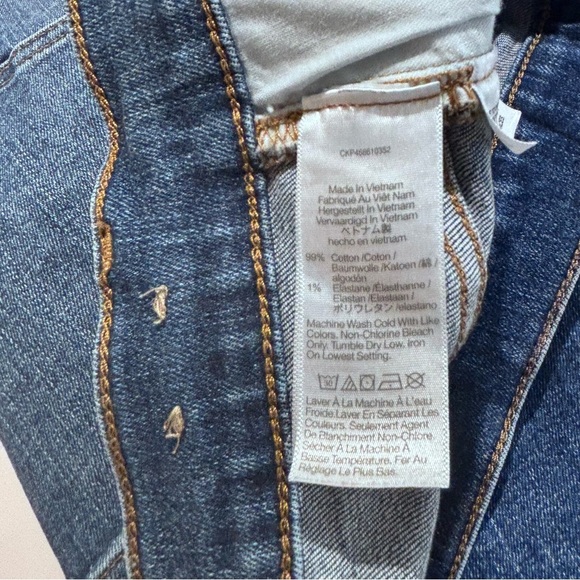 MADEWELL Sz 30 Cali Demi Boot Mid-Wash Jeans High Rise Slim Boot Above Ankle - Picture 11 of 11